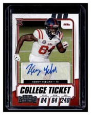KENNY YEBOAH 2021 Panini Contenders Draft Picks AUTOGRAPH  AU    Auto