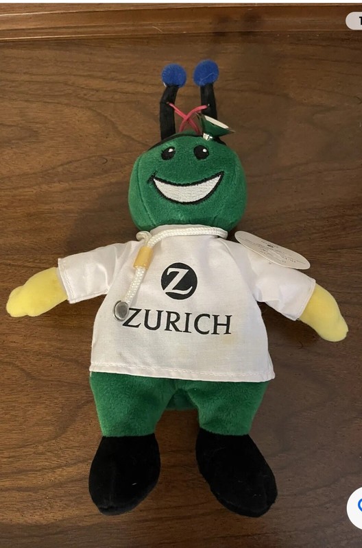 Zirich Promotional Stuffed 'Doctor Bug’
