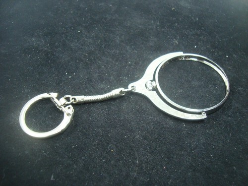 PEACE MORGAN SILVER DOLLAR Coin Holder Spinner Bezel Silver Plated + Key Chain - 第 6/6 張圖片
