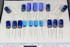  (QTY17) XICON MULTI VALUE ELECTROLYTIC 25VDC CAPACITOR BUNDLE