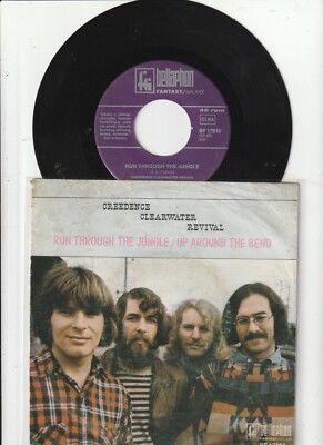 Creedence Clearwater Revival   Run Through The Jungle Up Around The Bend 1970 7''