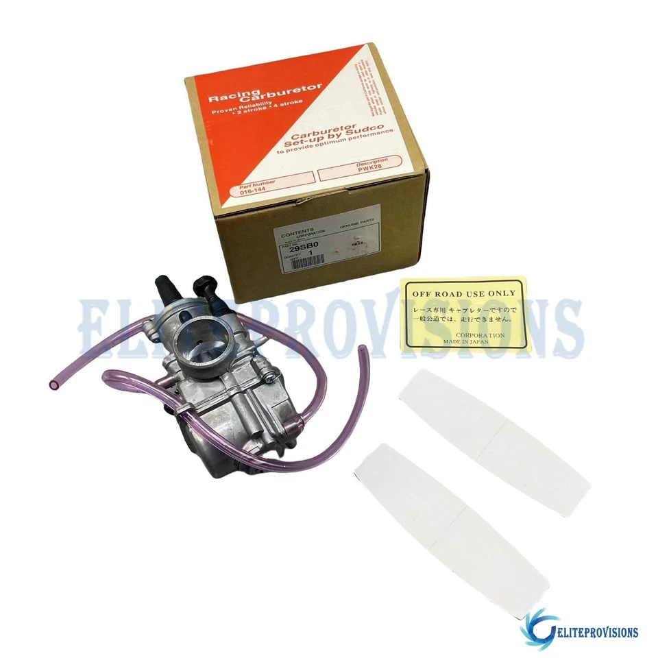 New Fits YZ85 Carburetor OEM Carb Kehin 28mm PWK Yamaha YZ 85 02-18 15003-1643 - Imagem 3 de 4