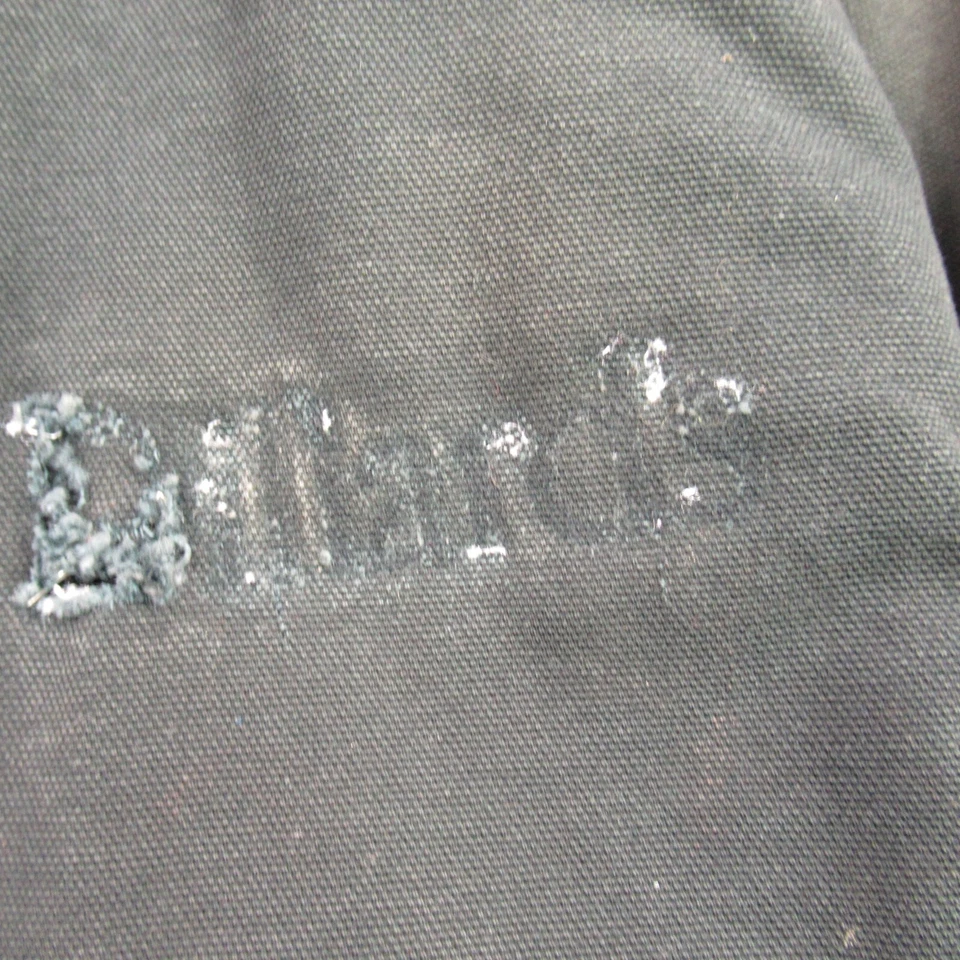 Carhartt Coat Mens 4XL Traditional Trucker Black Lined J140 Vintage Union - Image 3 of 4