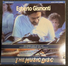 Egbert Gismonti Live At 1987 Arts Festival Freiburg W Germany Laserdisc LD