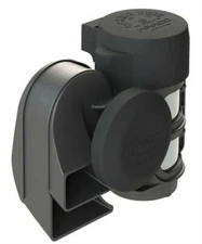 Flosser 11690120 12V Loud Compact Air Horn - Made in Italy Motorcycle Car Truck