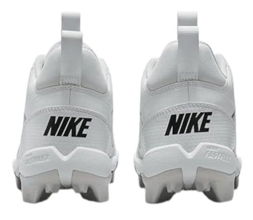 Nike Alpha Menace 4 Shark FQ4012-100 tacchetta calcio bambino grande taglia 4 anni NUOVA - Foto 7 di 11