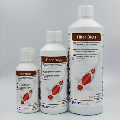 NT Labs Koi Care Filter Bugs 500ml Pond Treatment NT Labs Koi Care Filter Bugs 500ml Pond Treatment