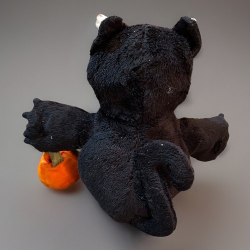 Peluche Starbucks Bearista Orso Gatto e Zucca Halloween 2005 Peluche 10" - Foto 3 di 8