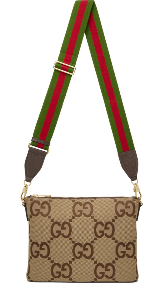 Gucci Ophidia Jumbo GG Small Canvas Crossbody Bag (Shoulder