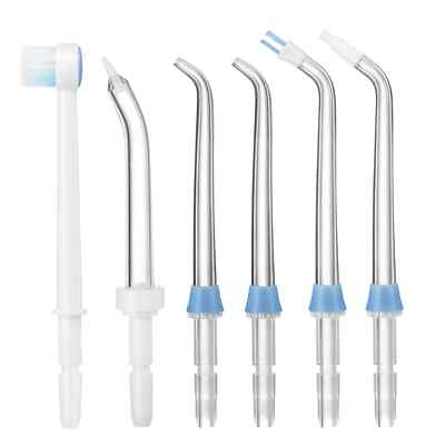 Water Flosser Replacement for Waterpik WP100 6 Tips Ultra, and Nano NEW SEALED 