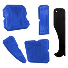 5PCS Silicone Sealant Tool Kit Multi-Blade Caulking Finisher for Kitchen Bath