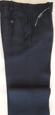 GENNY High End Easy Fit Women's Pants~Navy, Rayon, NWT~IT 40 US 6 Made in Italy