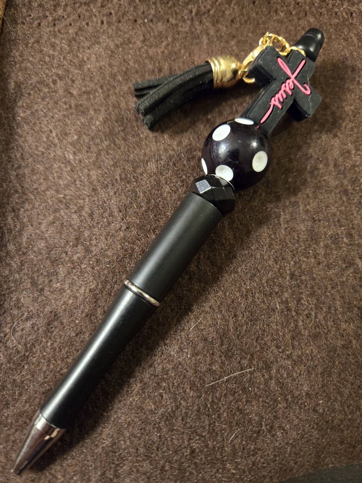 Custom Jesus Cross Pen! Luxury Inspired pens! Handmade. Journal.