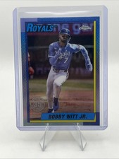 2025 Topps Chrome Update- 1990 Topps Baseball Bobby Witt Jr. #90CU-2 Refractor