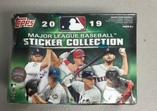 2019 Topps Sticker Collection Baseball Blaster Box