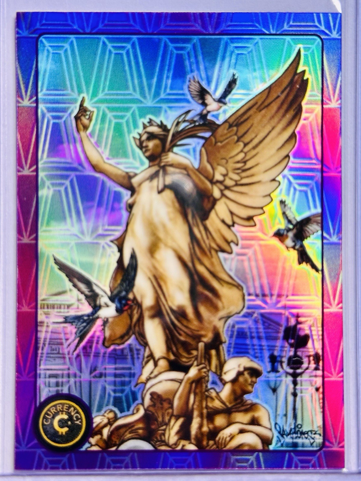BUCKINGHAM PALACE #63 2025 Cardsmiths Currency Series 5 Tanzanite Gem #246/299