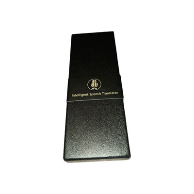 Aibecy Intelligent Speech Translator Black QR Code For Needed App - READ