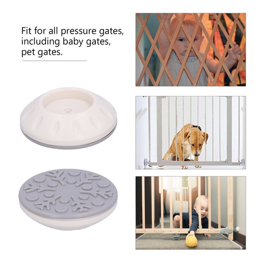 4PCS Baby Gate Wall Protector Free Punch Safety Wall Bumpers Guard For Doorway - Picture 9 of 22