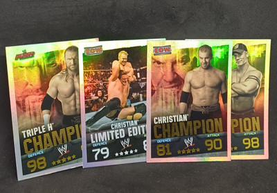 CATCH SLAM KARTEN ATTAX EVOLUTION WWE TOPPS 2008 zur Auswahl Beschreibung lesen