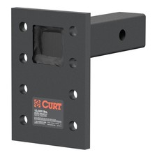 Adjustable Pintle Mount Hitch 2 Shank 10000 Lbs. 7 High 6 Long 48323