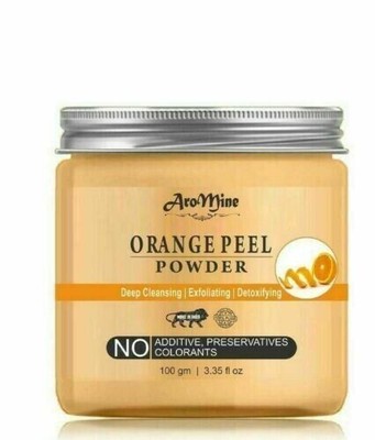 Aromine Natur & Bio Orangenschale Pulver Aufhellende Haut Gesicht Pack...