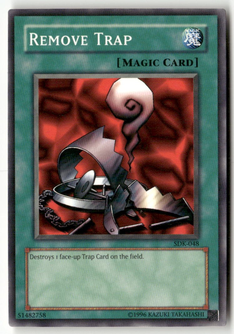 Remove Trap SDK-048 Common Starter Deck: Kaiba Yu-Gi-Oh Unlimited Near Mint