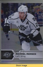 2017-18 Upper Deck AHL SPs Rainbow Foil Michael Mersch #104 READ 3d2