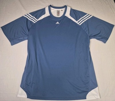 Adidas Climacool Shirt Men's Size 2XL Blue White Athletic Performance XXL