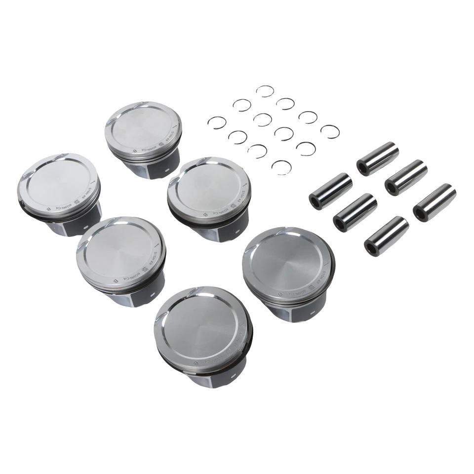 6x B6324S Engine Piston & Rings Set For Volvo S80 XC60 XC90 Land Rover LR2 3.2L - Image 3 of 4