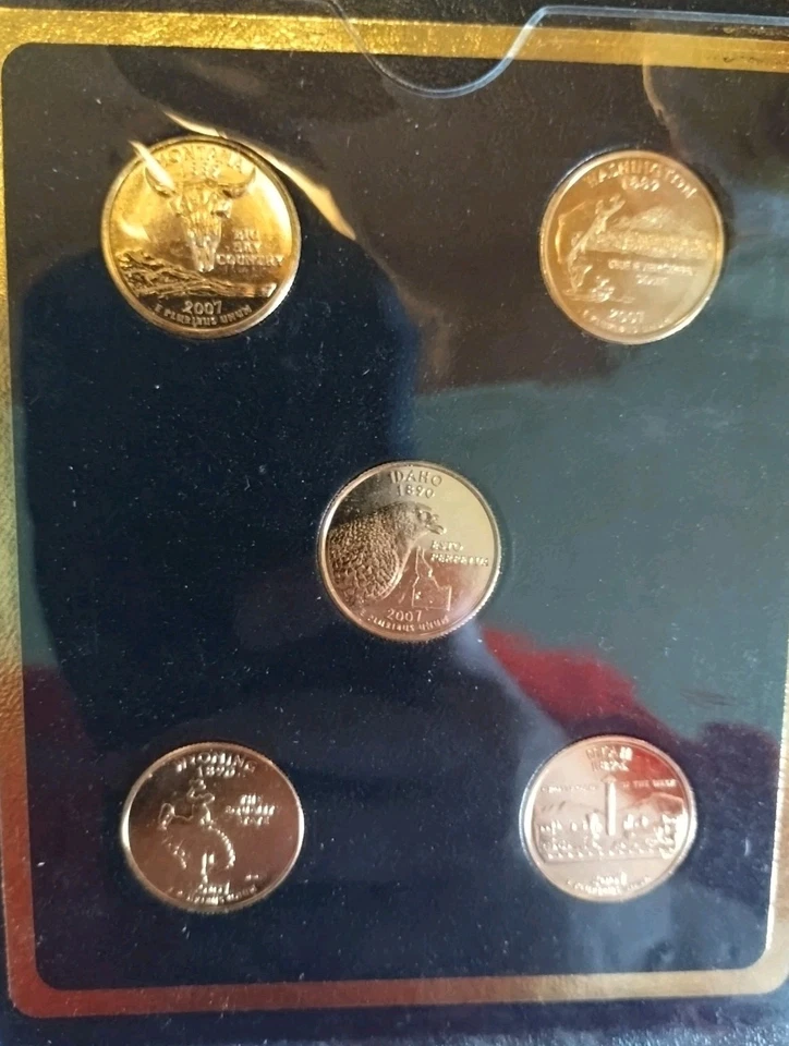 24 Karat Gold Plated 2007 State Quarter Collection - Image 3 of 4