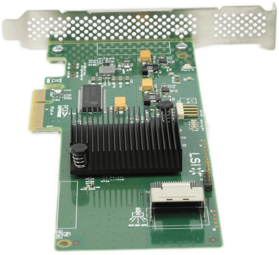 LSI SAS9211-4i 6 Gbps SAS/SATA RAID Controller PCIe x4 H3-2511-01F Full Profile - Bild 3 von 4