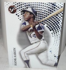 Hank Aaron 2022 Topps 2002 Pristine #200 Atlanta Braves MLB Baseball Card