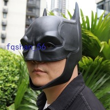 The Batman Dark Knight Helmet Full Mask Bruce Wayne PVC Cosplay Props Halloween