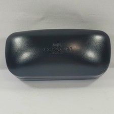 Coach New York Hard Clamshell Sunglass Eyeglass Case Black