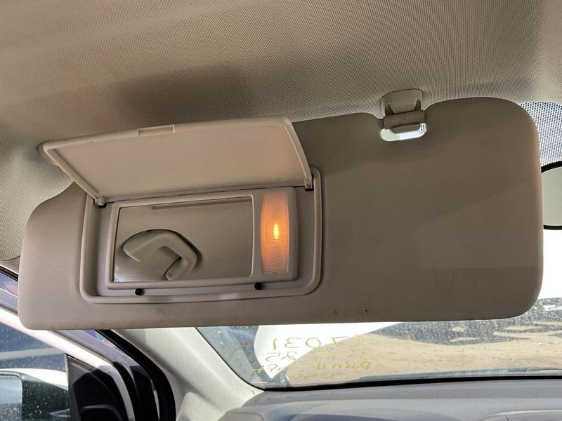 2012-2014 Honda CRV Driver Left Side Sun Visor Sunvisor Illuminated Gray OEM