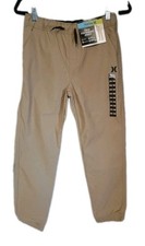 NWT Hurley Boys Youth Performance Jogger Pants 14/16 Stretch Drawstring. 1