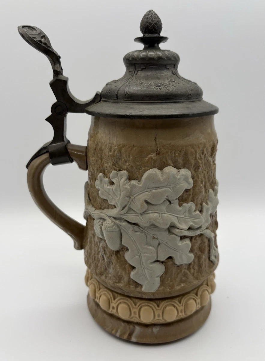Villeroy Boch Stein Indiana Collectible German Lidded Steins for