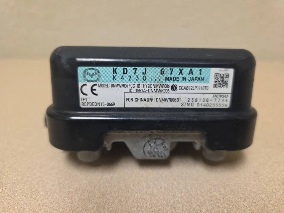 2018-2021 Mazda CX-5 CX-9, Mazda 6 Front Cruise Distance Radar Sensor KD7J67XA1 - Image 4 of 4