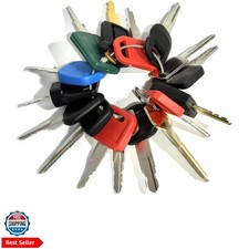 16 key Construction Machine Operator Ignition key set/Heavy Equipment Keys Ma...