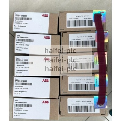 New Original ABB 3AFE64610805 RTAC-01 module Fedex or DHL Fast delivery