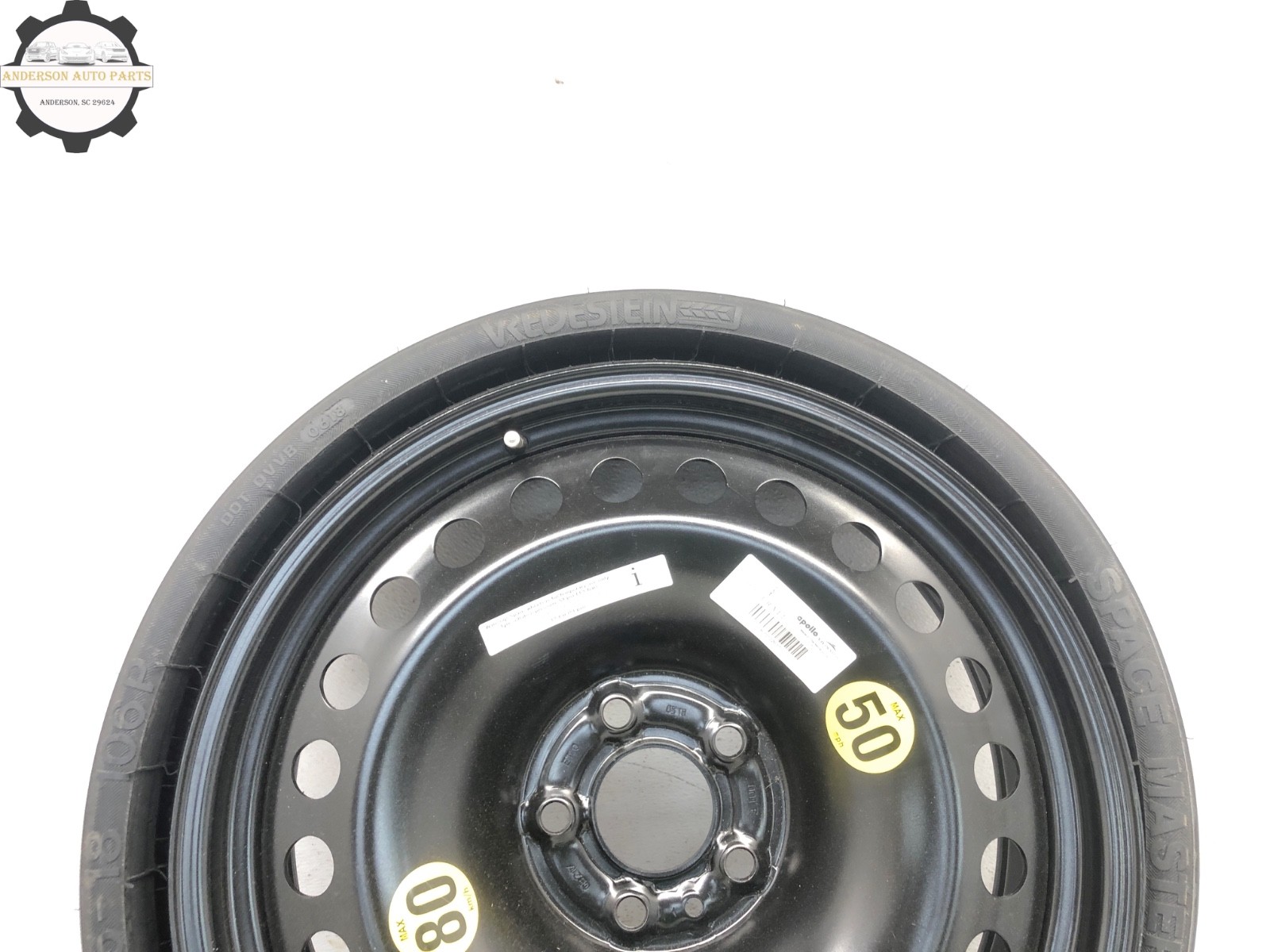 2017-2024 MASERATI LEVANTE SPARE TIRE WHEEL RIM 195/75/18R 6.0x18H2 OEM