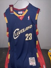 Men's Mitchell & Ness LeBron James Navy Cleveland Cavaliers Hardwood Classic 