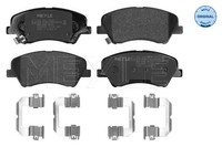 Meyle Bremsbelagsatz, Scheibenbremse 025 222 2818 FüR Hyundai Kia