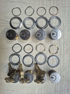 8X Schlage  Everest Mortise High Security Lock 26-021 626 1 1/4'' C123 (LS26)