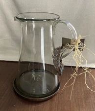 Jan Barboglio  Pitcher w/Tray and Magnetic Laurel Wreath