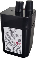 Akku  4R25 6,4V 6Ah Blockakku UN3480 LiFePo4 f&uuml;r Futterautomat Lampen Ger&auml;te NEU