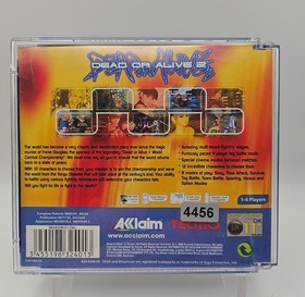 Sega Dreamcast Dead or Alive 2 komplett CIB PAL UK getestet & funktionsf&auml;hig