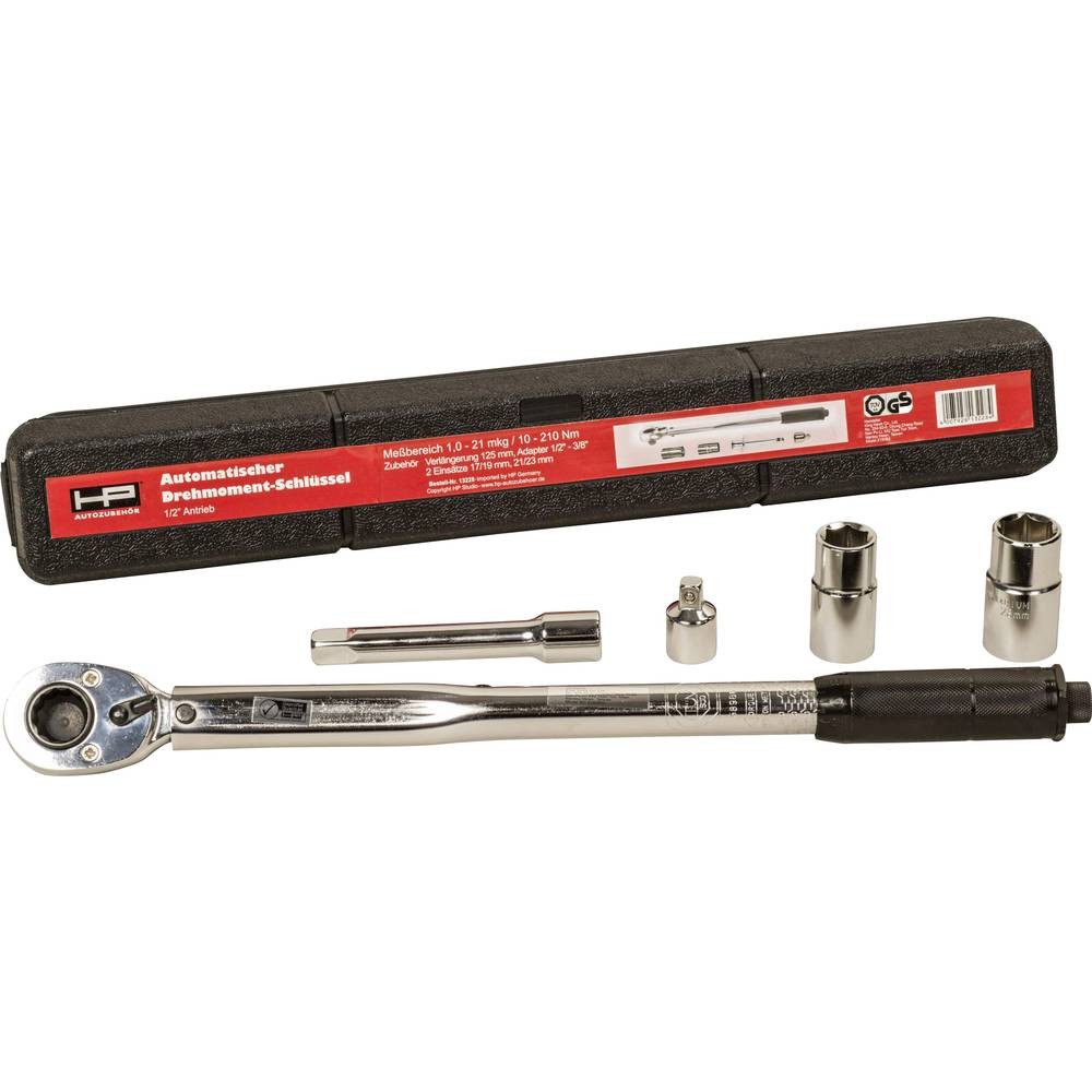 Clé dynamométrique HP Autozubehör 13228 pour éviter de casser les vis de vos roues