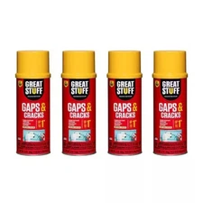 GREAT STUFF 12 oz. Gaps and Cracks Insulating Spray Foam Sealant (4 Pack)