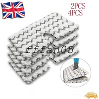 4 Pack Pads Replacement Shark Steam S6001 S6003UK S3973 Klik n Flip Pocket Mop